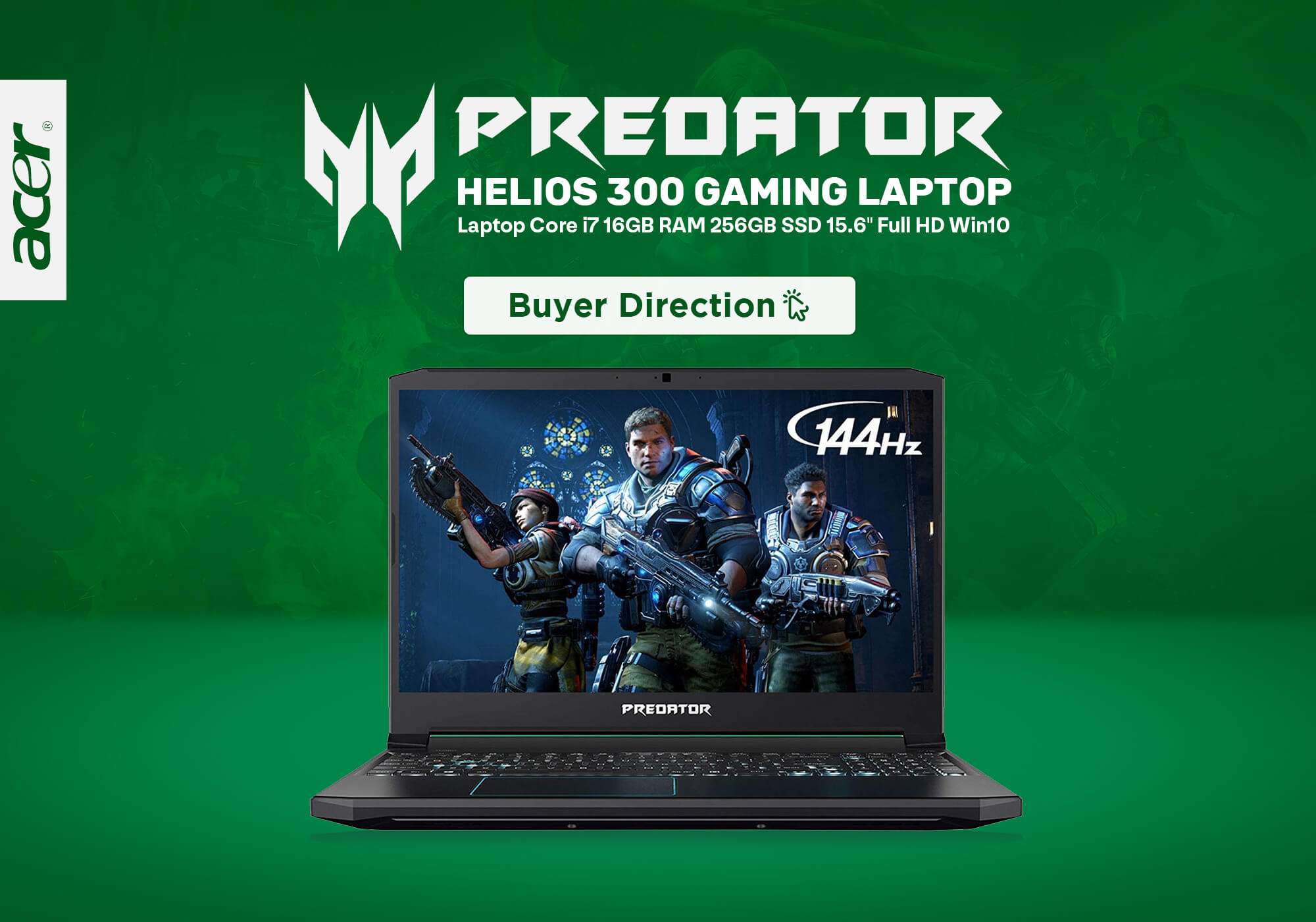 Review: Acer Predator Helios 300 Gaming Laptop 15.6" Intel Core i7