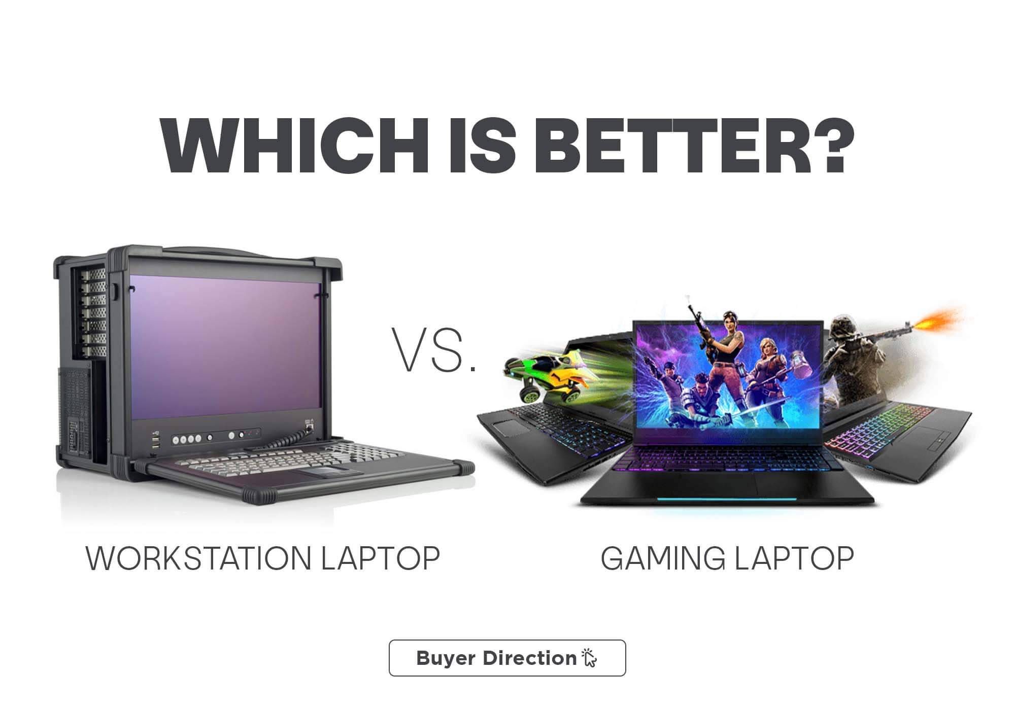 Workstation Laptop vs. Gaming Laptop: Which is better?