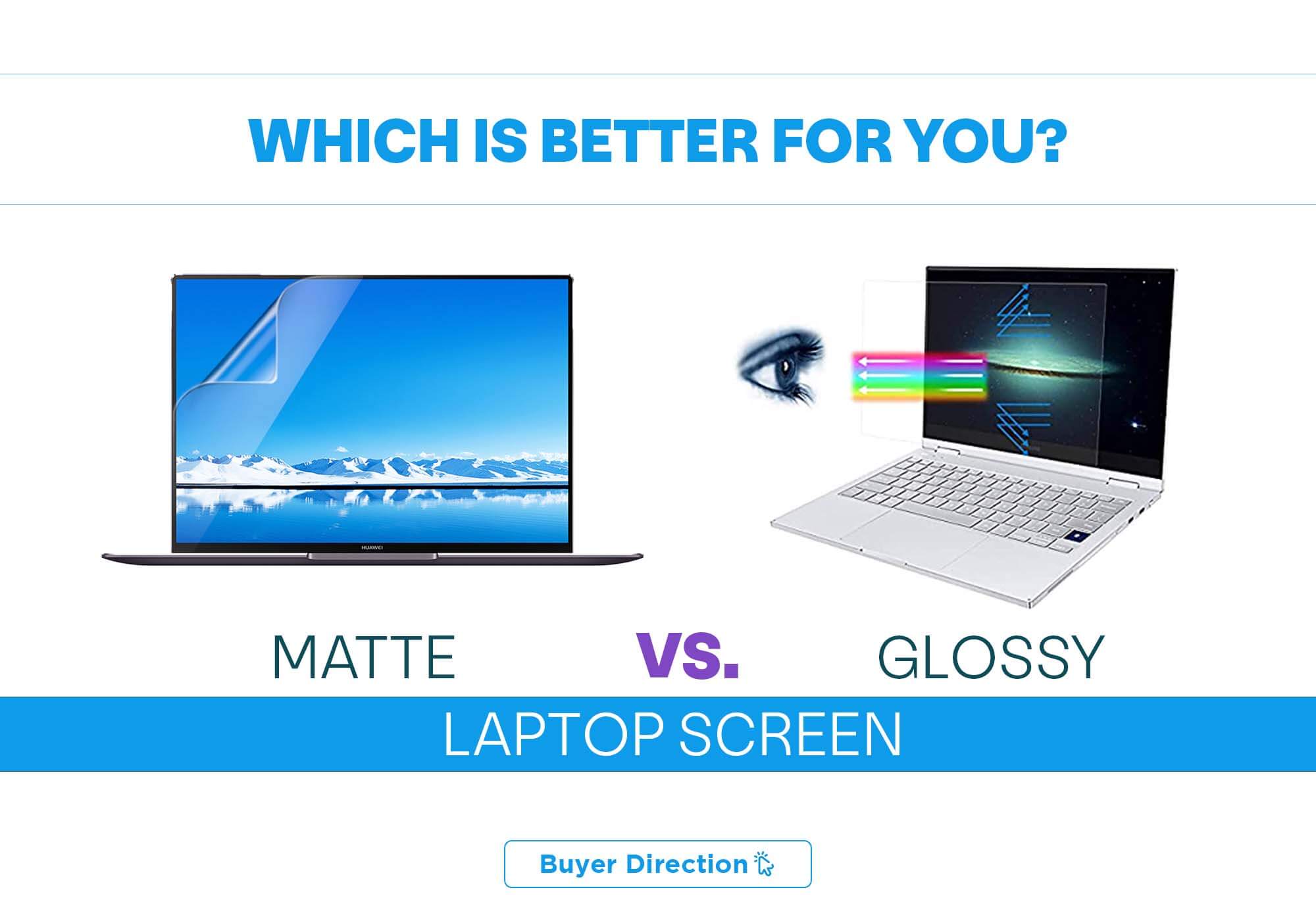 Matte vs. Glossy Laptop Screen: Which is better for you?