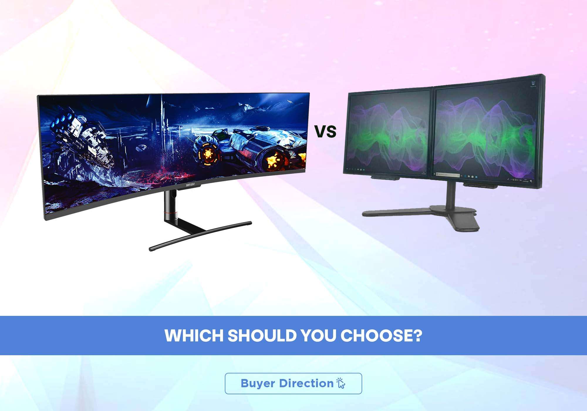 Ultrawide VS Dual Monitors – Which Should You Choose?