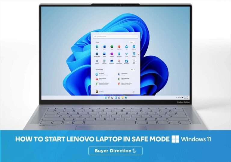 How To Start Lenovo Laptop In Safe Mode Windows 11