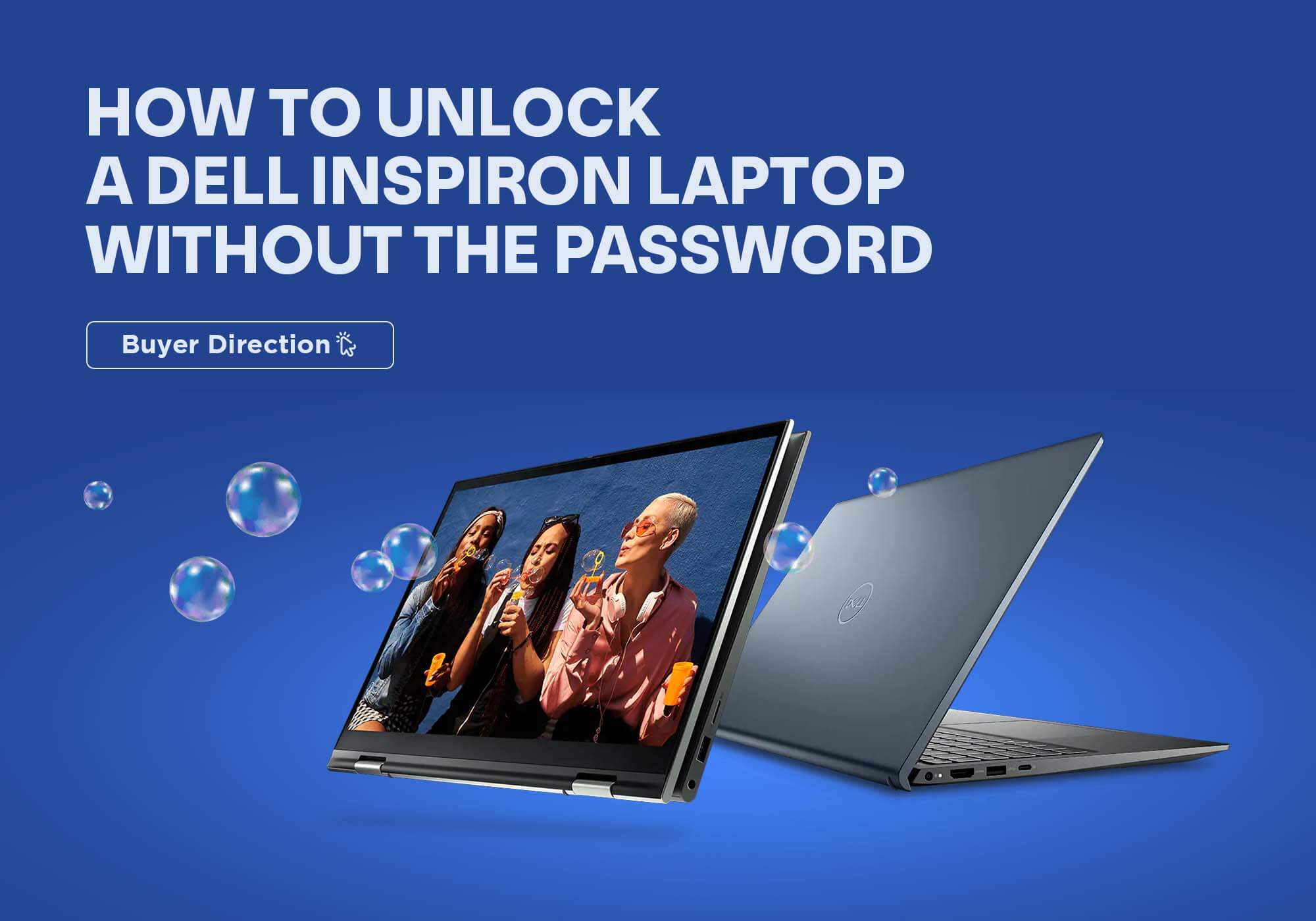 How to Unlock a Dell Inspiron Laptop without the Password