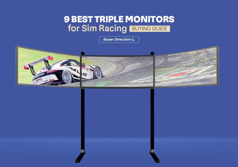 9 Best Triple Monitors for Sim Racing Buying Guide