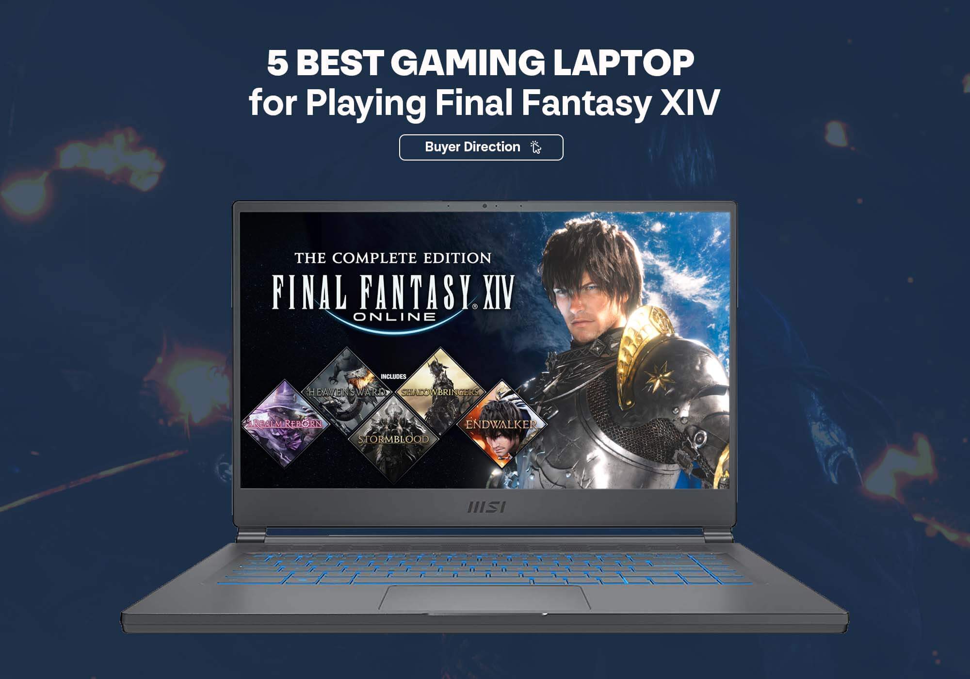 5 Best Gaming Laptop for Playing Final Fantasy XIV