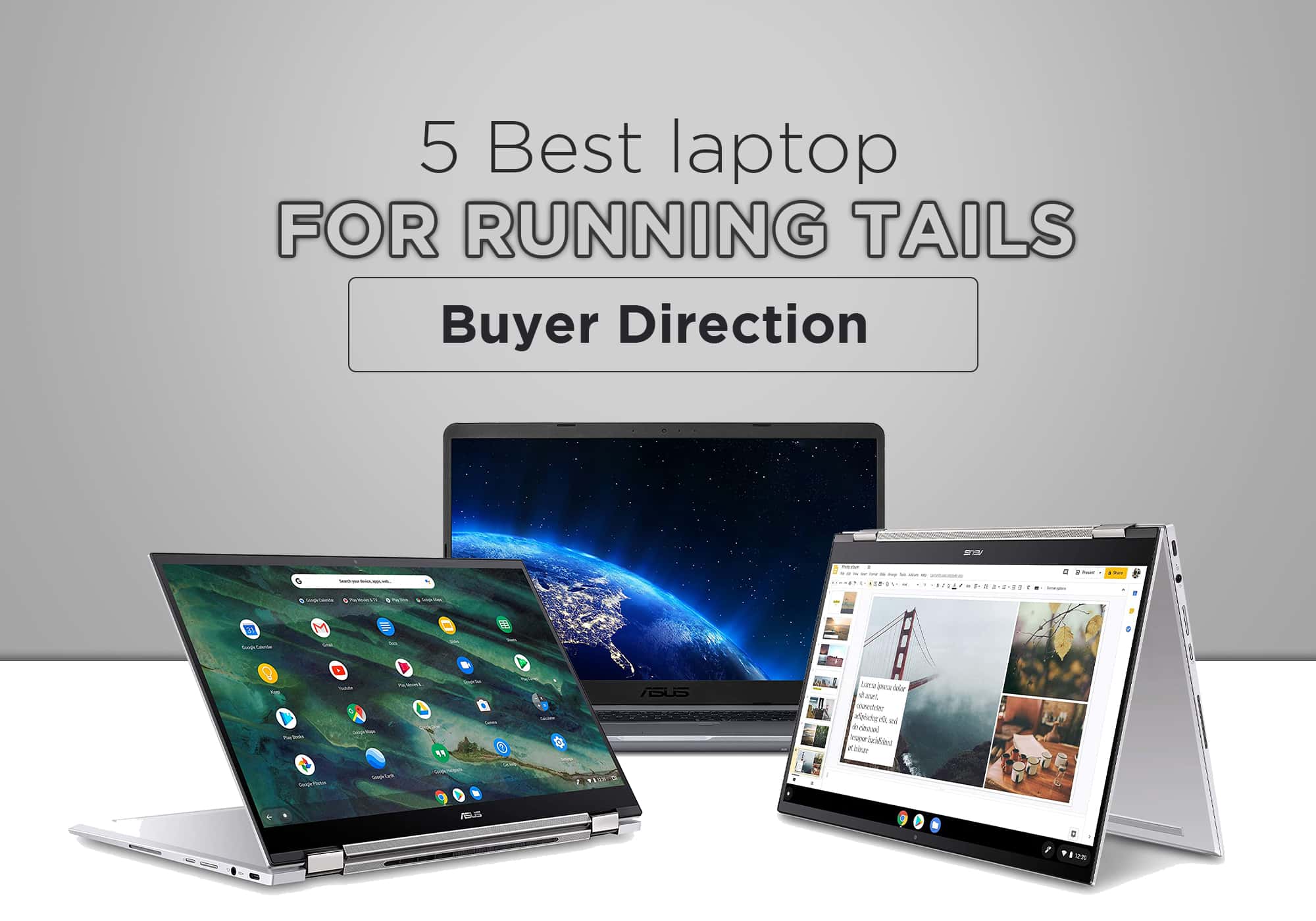 5 Best Laptops For Running Tails - Buying Guide