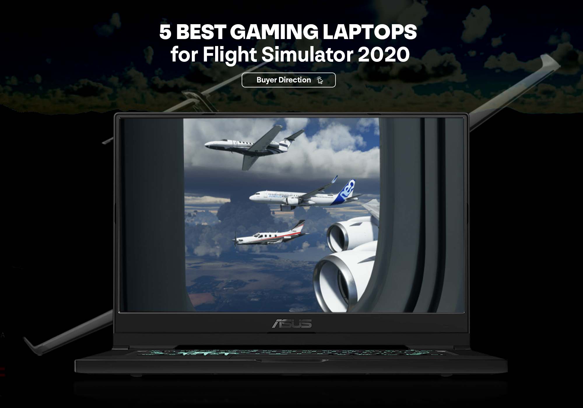 5 Best Gaming Laptop for Flight Simulator 2020 - Buying Guide